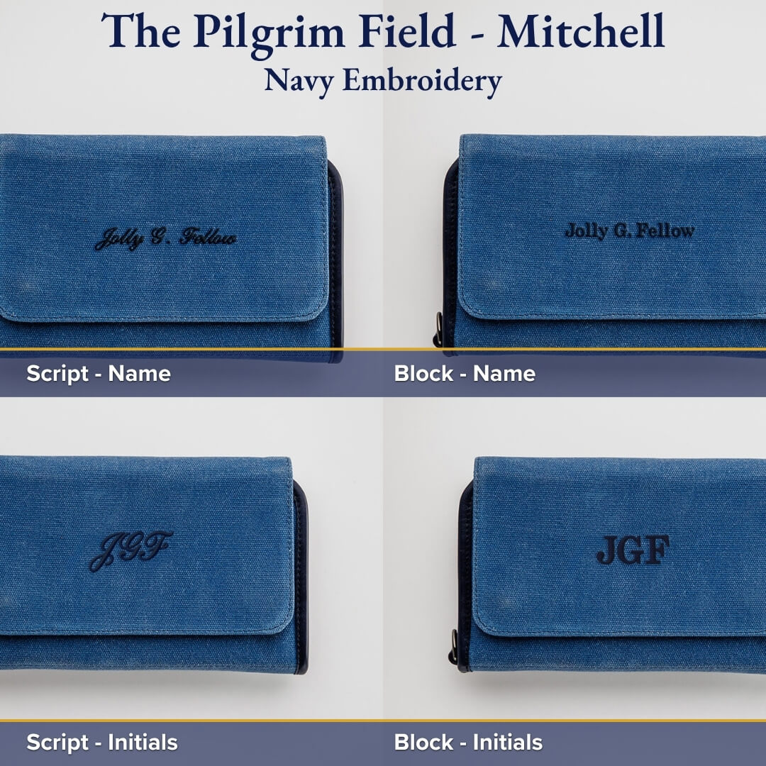 The Pilgrim Field Golf Organizer – Waxed Canvas – Jolly Golf