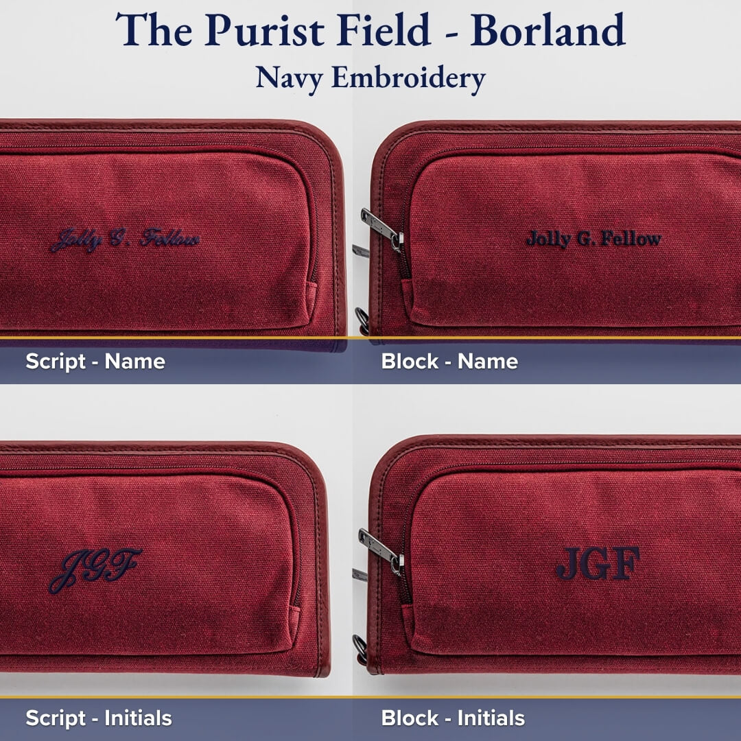 CPG GOLF ウォレット The Purist Field Golf Organizer Pouch – Waxed Canvas – Jolly Golf