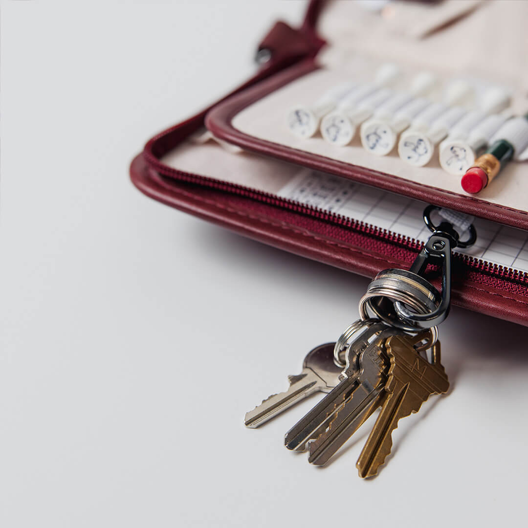 The Pilgrim Field Golf Organizer – Waxed Canvas – Jolly Golf