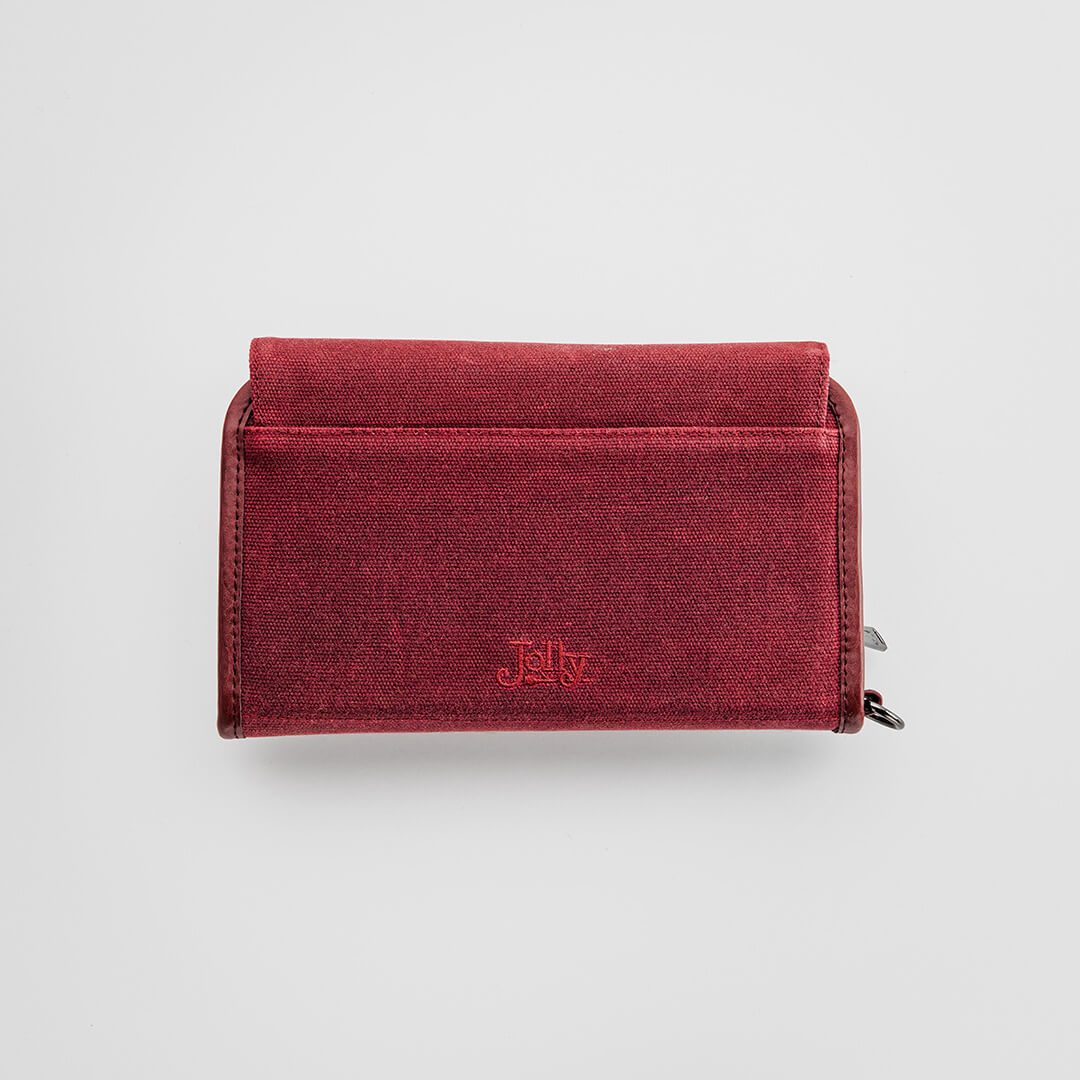 The Pilgrim Field Golf Organizer – Waxed Canvas – Jolly Golf