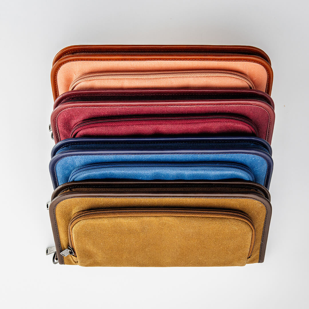 CPG GOLF ウォレット The Purist Field Golf Organizer Pouch – Waxed Canvas – Jolly Golf