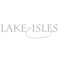 Logo for 'Lake of Isles' on a white background